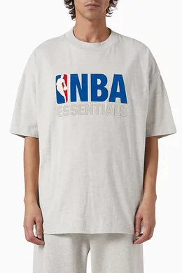 Fear of God Essentials Grey NBA T