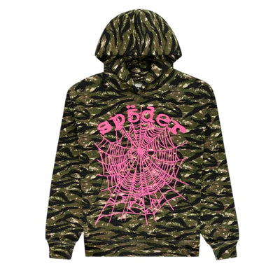 Sp5der OG Web V2 Tiger Camo Hoodie