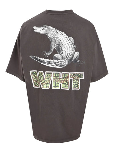 Off-White Brown Croco T-Shirt