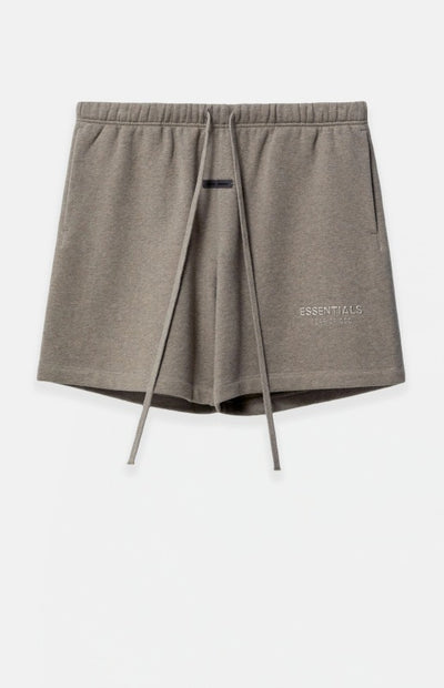 Fear of God Essentials SP25 Metallic Logo Shorts ‘Homestead Heather’