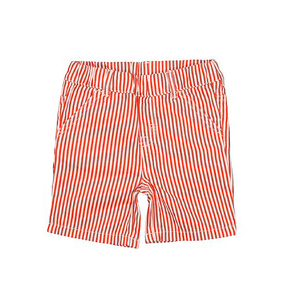 STELLA MCCARTNEY KIDS Embroidery Striped Bermuda Shorts