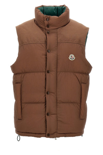 Moncler 'Moncler Verone 1' reversible down jacket brown