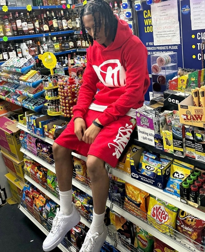 Team Syna Hoodie Twinset - Red – Royal Culture