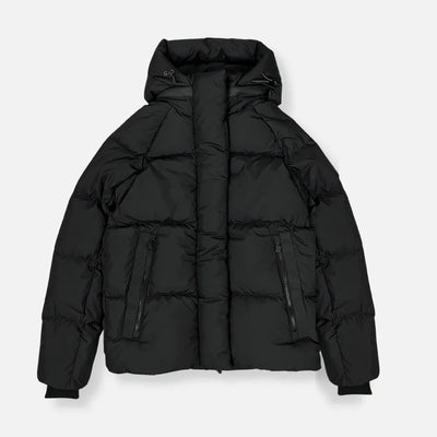 Syna World Logo Puffer Jacket - Blackout