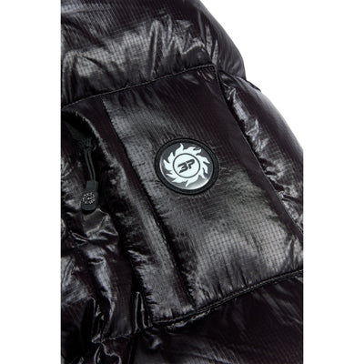 Hype Locker UK Broken Planet Black Puffer Jacket