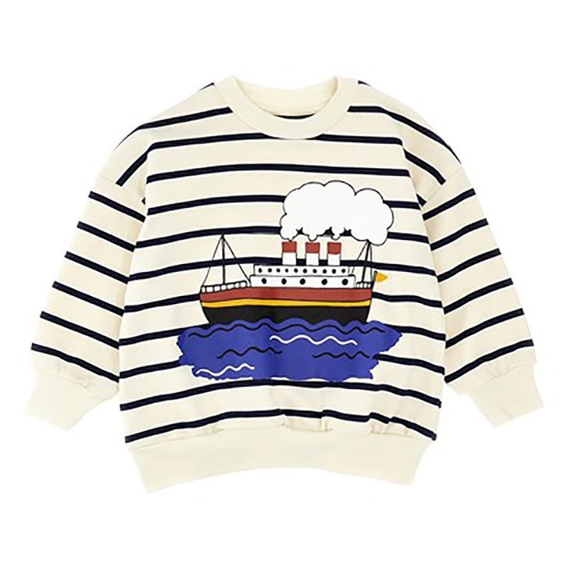 Mini Rodini Ferry Stripe Sweatshirt