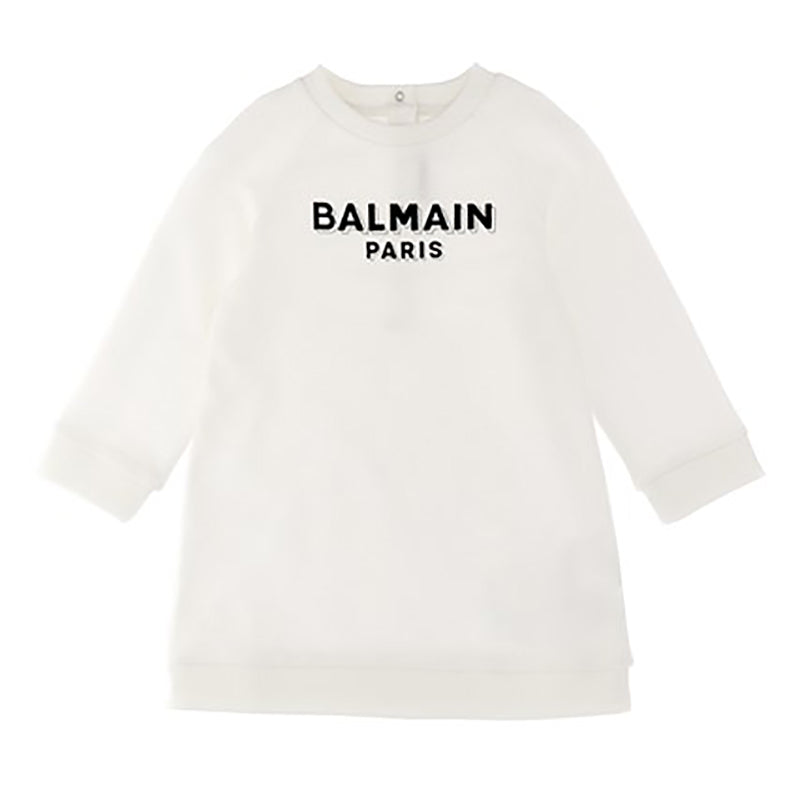 BALMAIN KIDS Logo Print Dress + Briefs