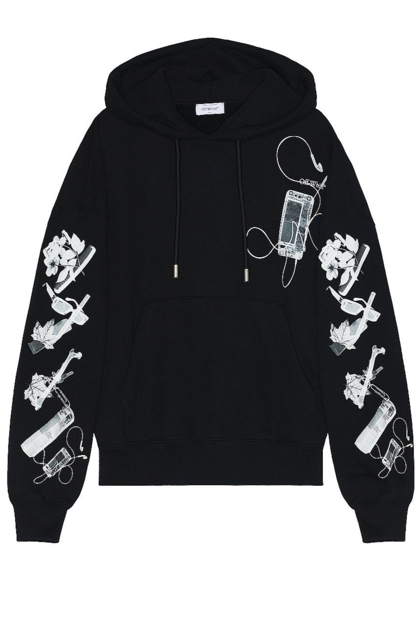 Off White Scan Over Hoodie