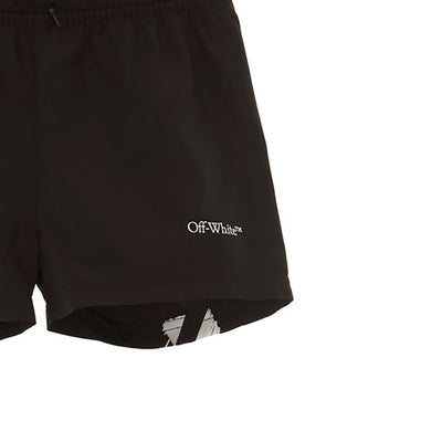 OFF-WHITE 'Scribble’ Swimming Shorts