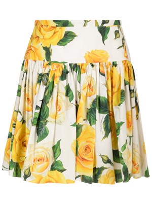 Roses mini skirt