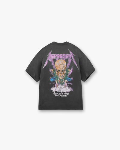 Metallica Justice T-Shirt Stained Black