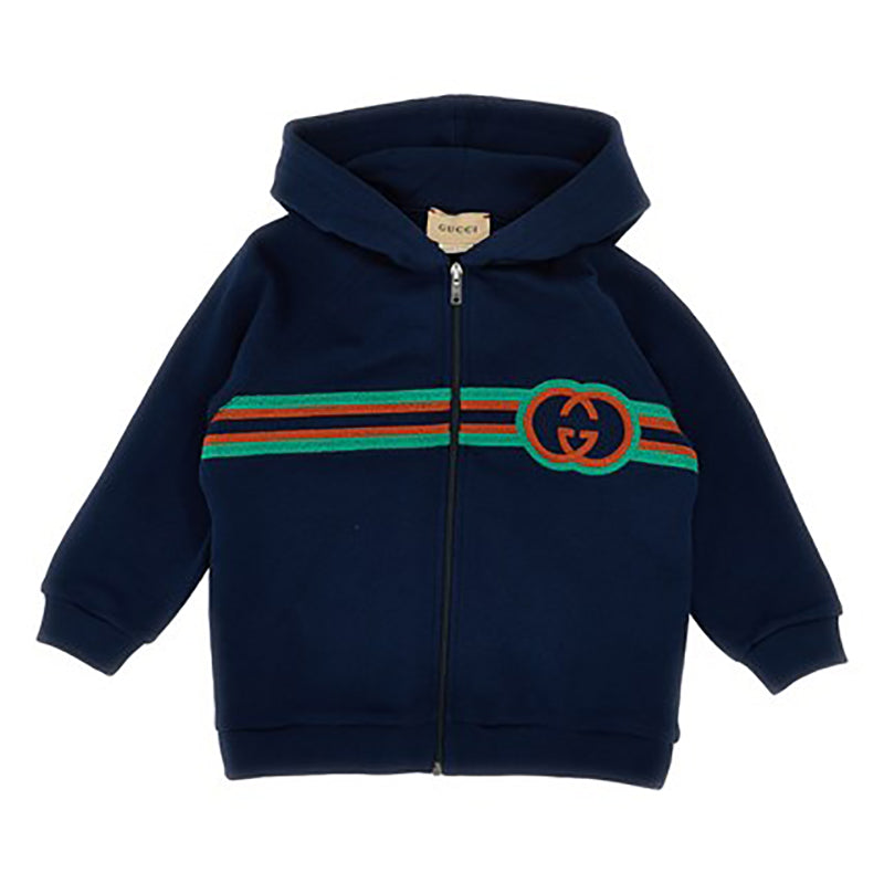 Gucci Logo Embroidery Hoodie