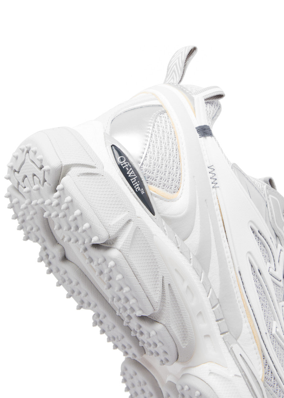 OFF-WHITE Be Right Back Panelled Mesh Sneakers with Signature Arrows Appliqué