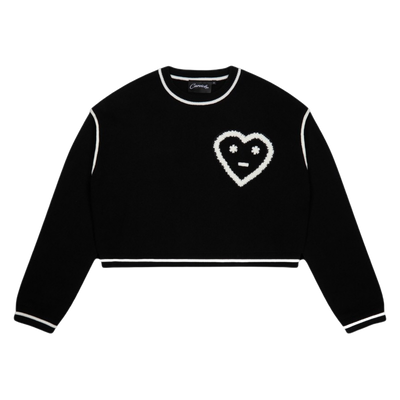 Carsicko Don't Touch knit Sweater - Black