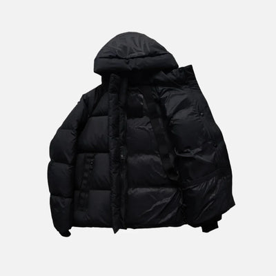 Syna World Logo Puffer Jacket - Blackout