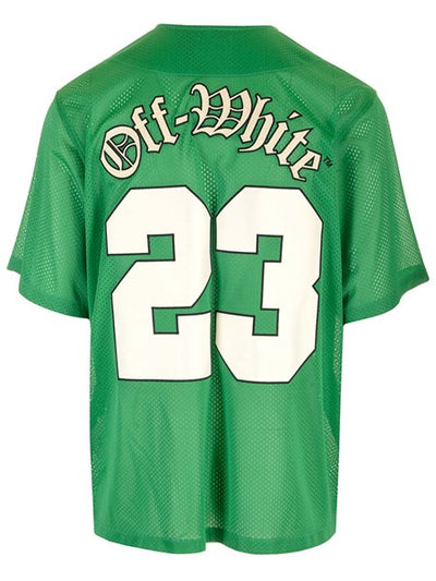 Off-white Baseball jacket green abloh