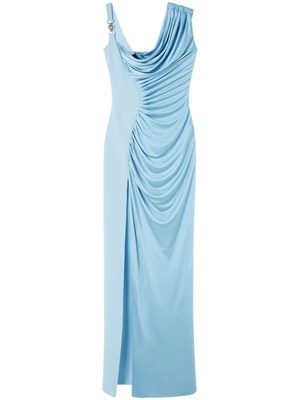 Light blue "Medusa '95" long dress