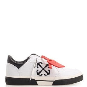 OFF-WHITE Vulcanized canvas low top sneakers