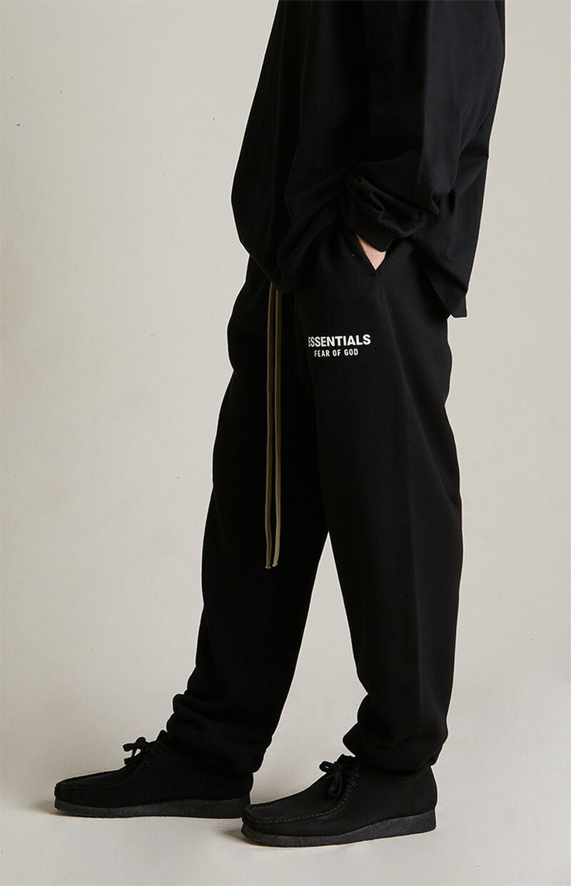 FEAR OF GOD ESSENTIALS Sweatpants SS25 Black