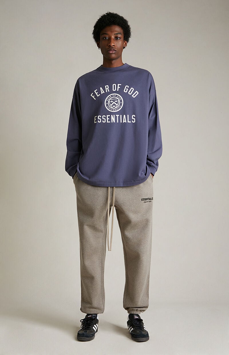 FEAR OF GOD ESSENTIALS Sweatpants SS25 Heather Grey