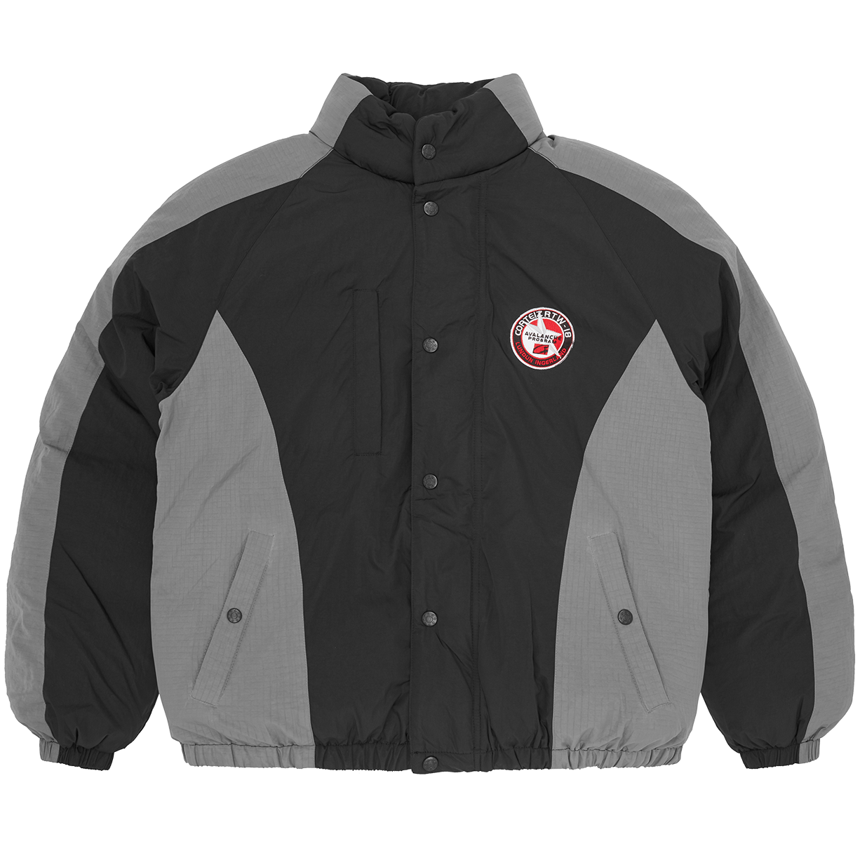 Corteiz Avalanche Bolo Down Jacket Black – Premium Insulated Outerwear
