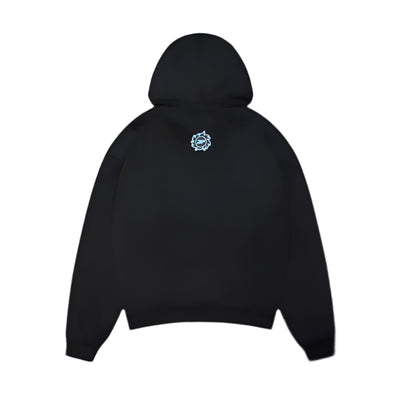 Broken Planet Sky Walking Hoodie - Midnight Black