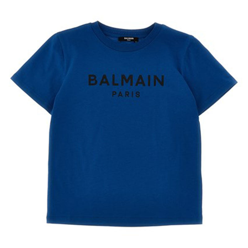 BALMAIN KIDS Logo Print T-shirt