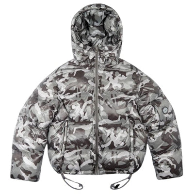 Broken Planet Snow Camo Puffer Jacket: Ultimate Warmth & Street Style