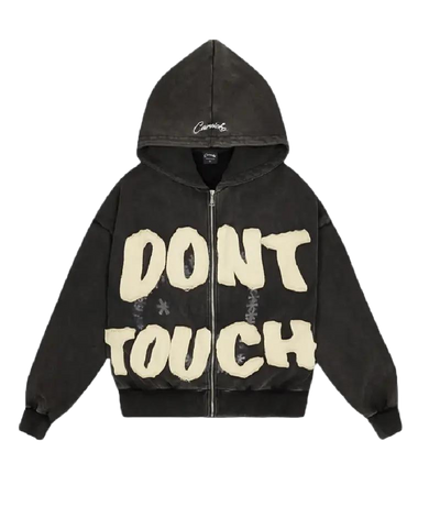 Carsicko Don’t Touch Hoodie - Black/Grey