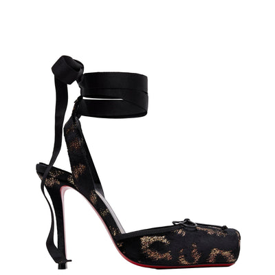 Christian Louboutin Cassia Leopard Velvet 100mm Stiletto Pumps