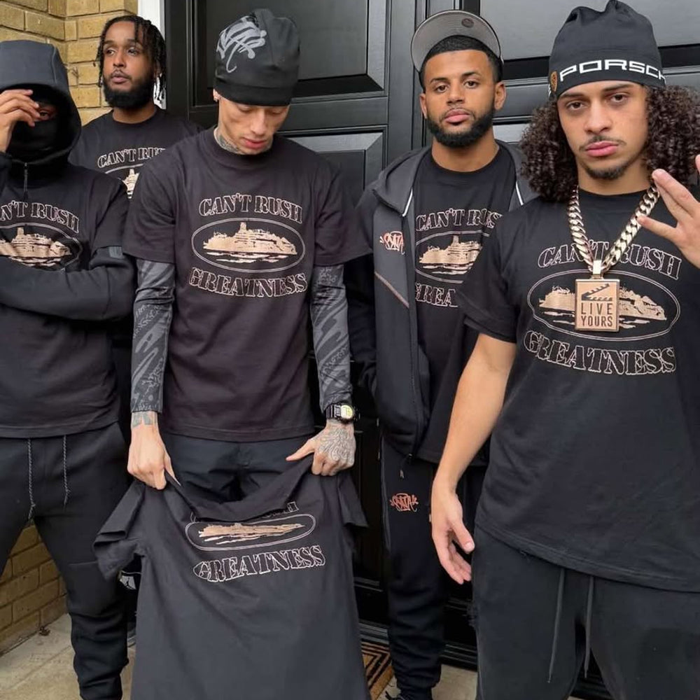 Corteiz RTW x Central Cee CRG T-Shirt - Black – Royal Culture