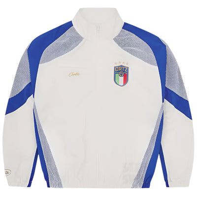 Corteiz RTW Italia Olympic Shuku Jacket - White / Blue