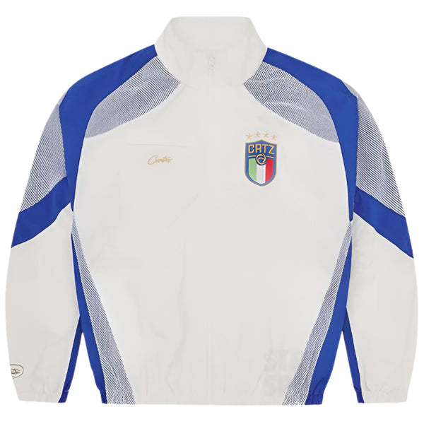 Corteiz RTW Italia Olympic Shuku Jacket - White / Blue