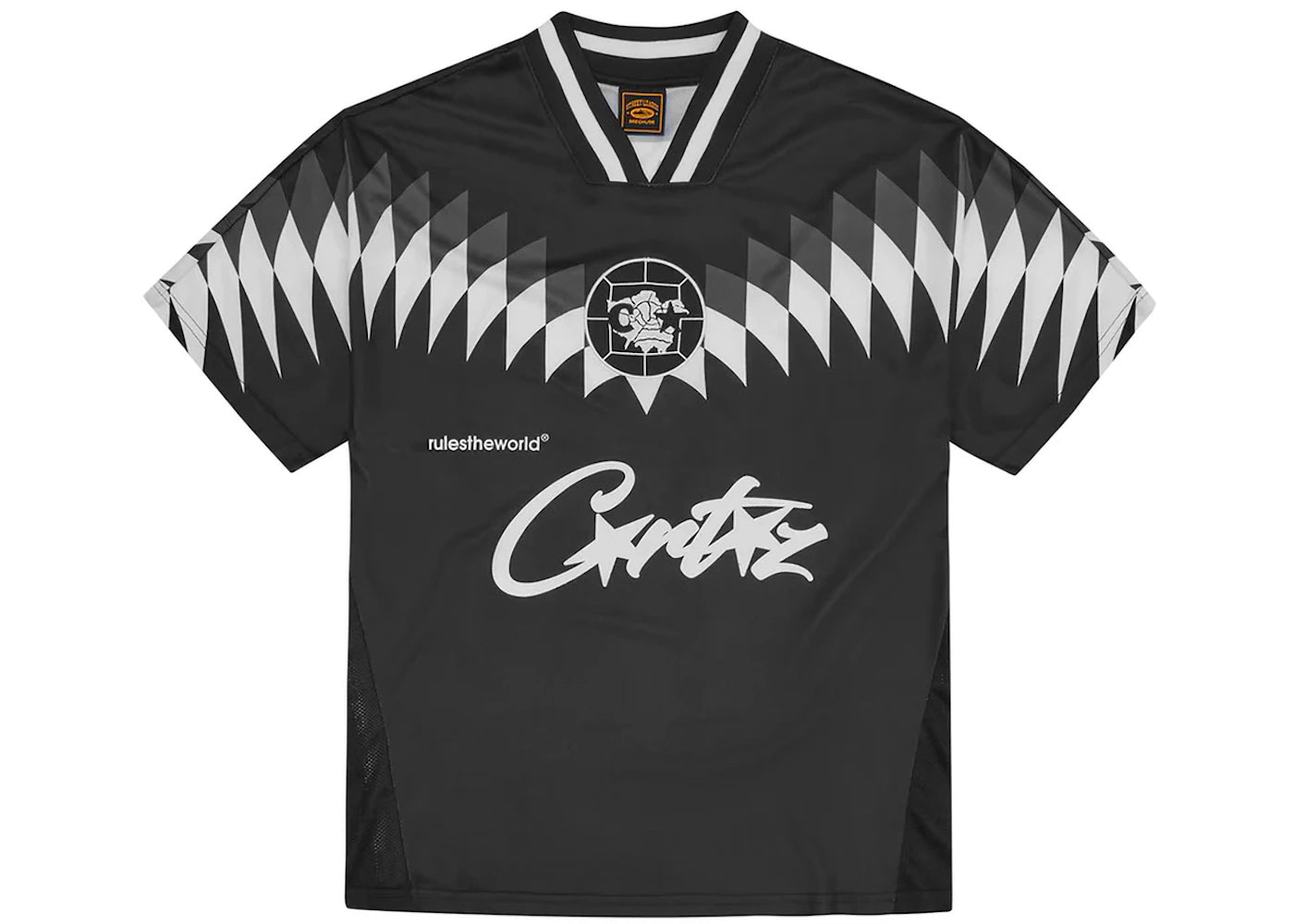 Corteiz Club RTW Black Football Jersey – Bold Streetwear