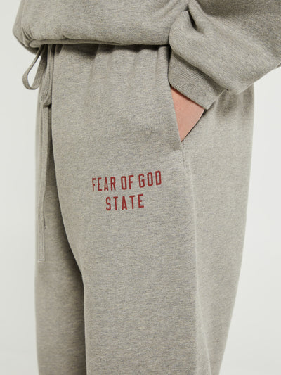 Fear Of God Essentials State Sweatpants Dark Heather FW24