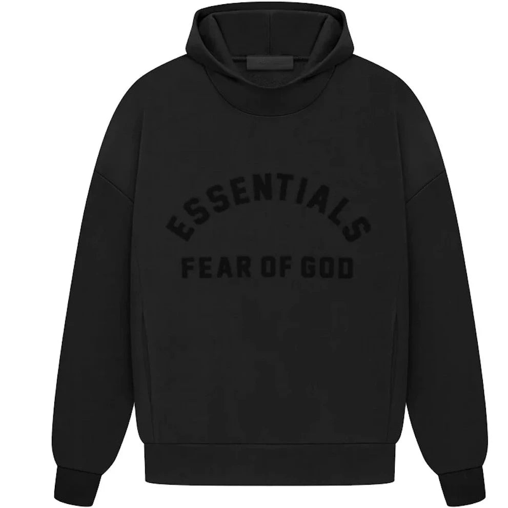 FEAR OF GOD Essentials hoodie jet black (SS23)