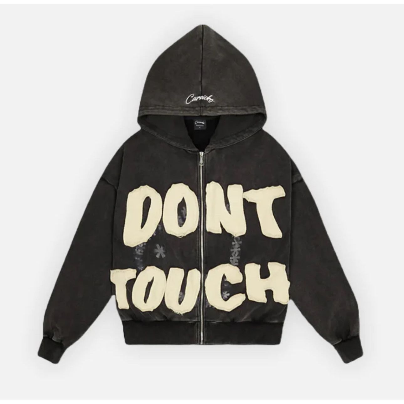 Carsicko Don’t Touch Hoodie - Black/Grey