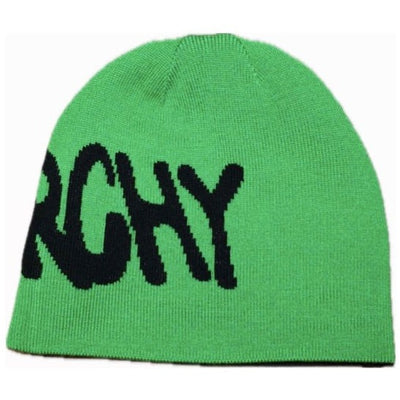 SYNA SYNARCHIE BEANIE BLACK/GREEN REVERSIBLE