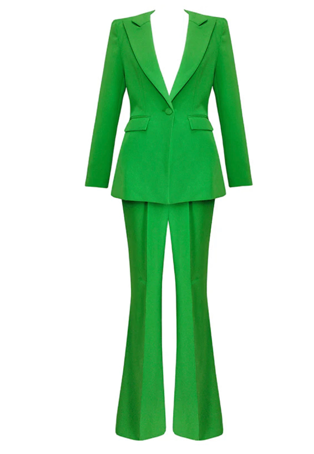 ‘Heartless' Green Blazer Trouser 2 Piece Set