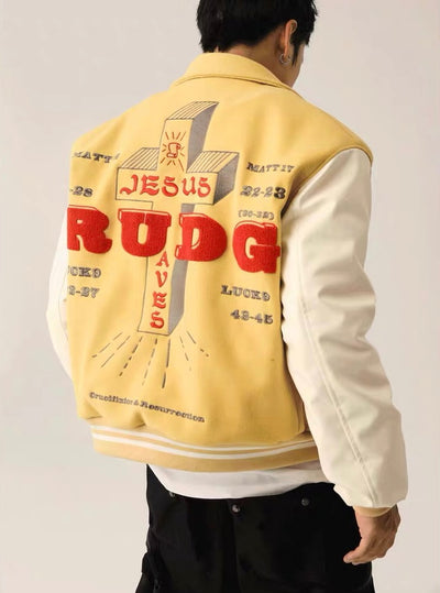 RUDG - “Jesus Saves” Varsity Jacket