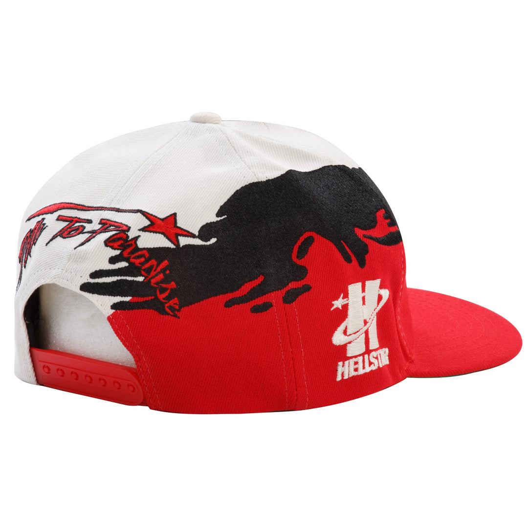 Hellstar Paintbrush Snapback Hat – Red White – Royal Culture