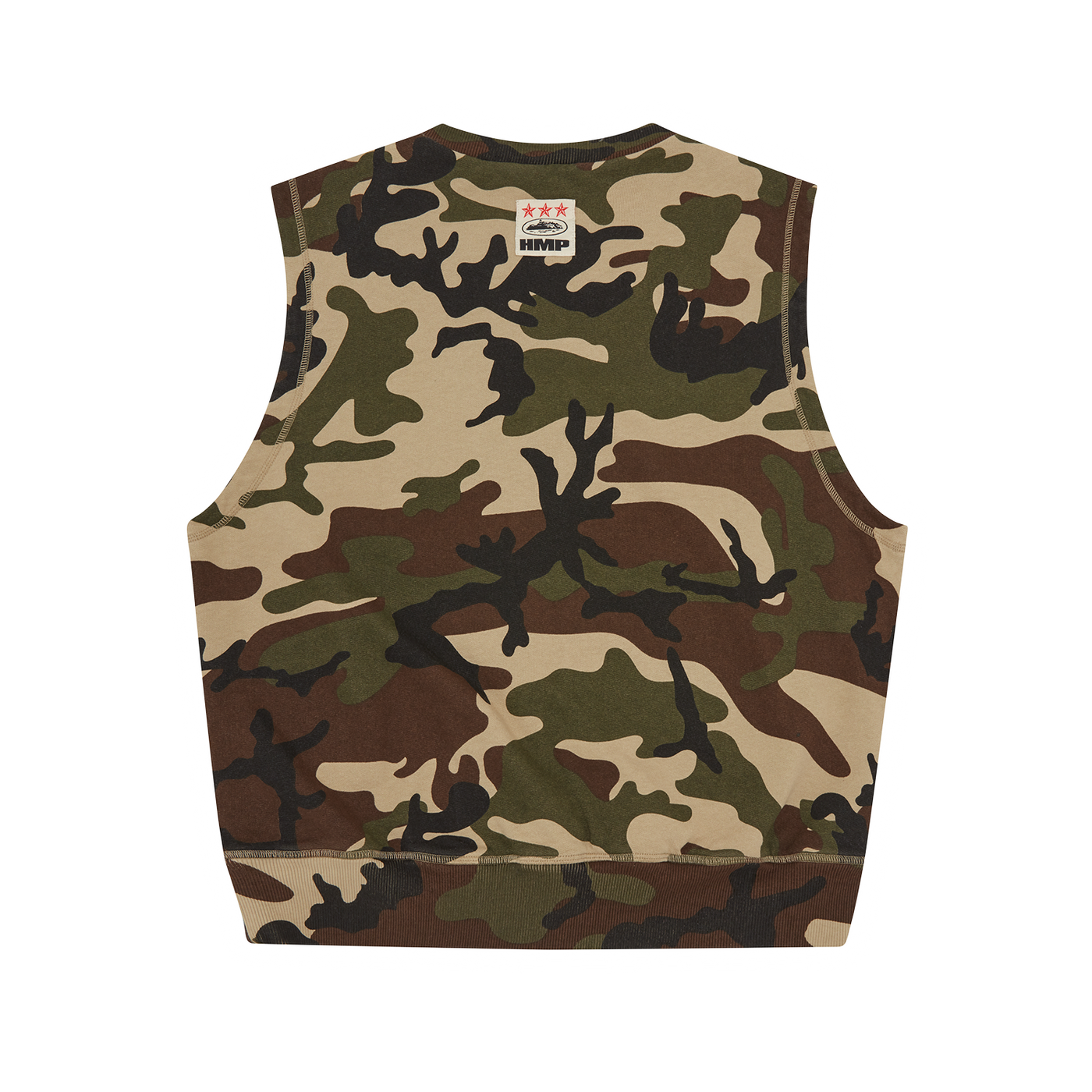 Corteiz HMP Thermal Vest Camo