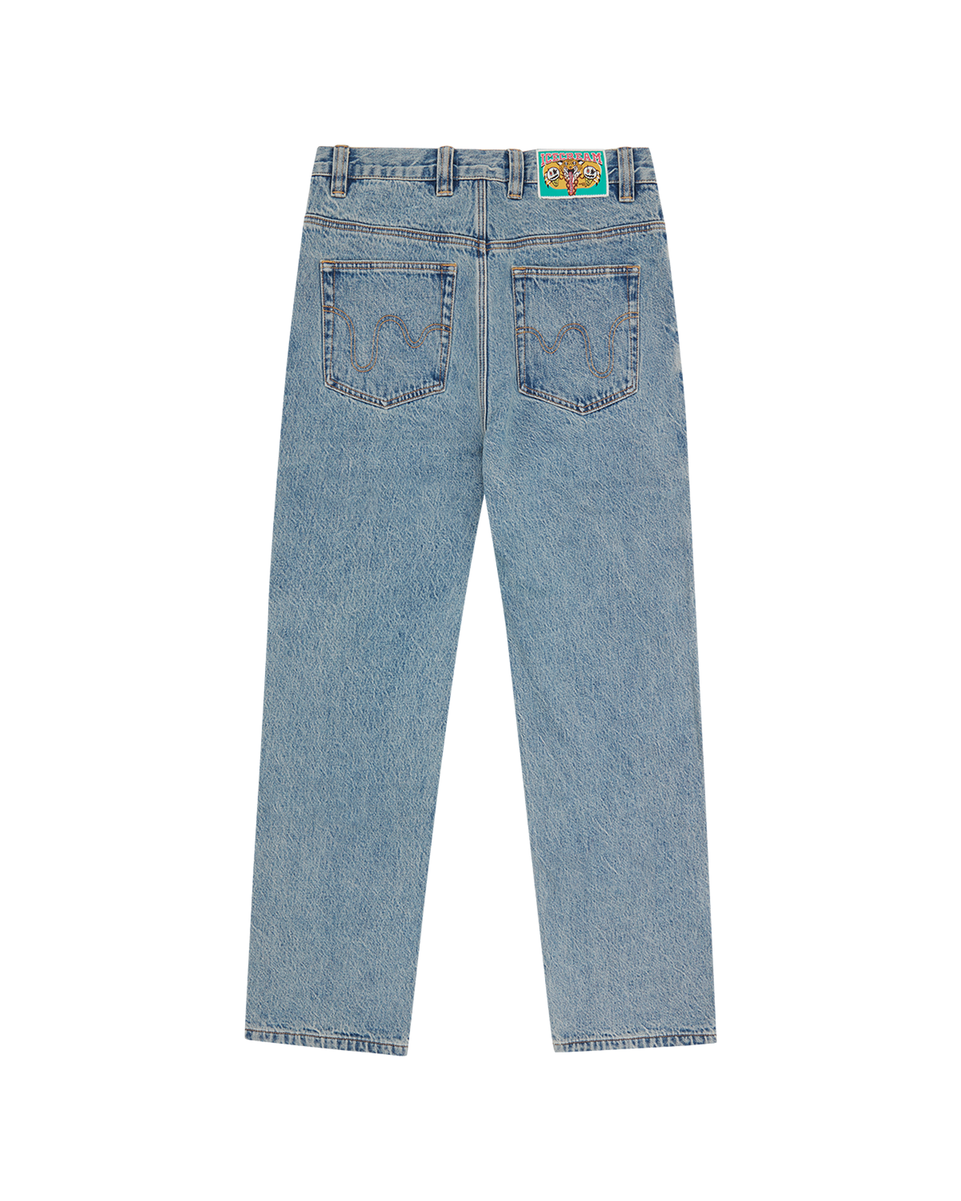 ICECREAM Check Lined Denim Pant