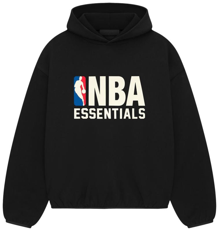 Fear of God Essentials X NBA Hoodie Black