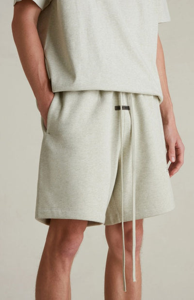 Fear of God Essentials SP25 Metallic Logo Shorts ‘Timber’