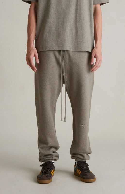 Fear Of God Essentials Vintage Metallic Logo Sweatpants ‘Homestead Heather’ SP25