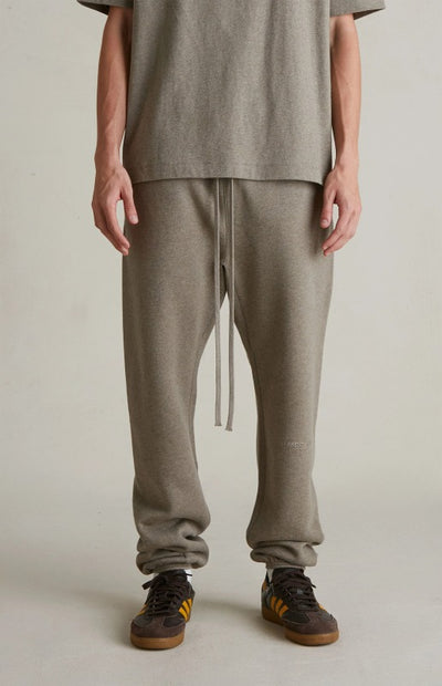 Fear Of God Essentials Vintage Metallic Logo Sweatpants ‘Homestead Heather’ SP25