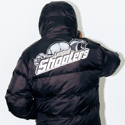 Trapstar Shooters Hooded Puffer Black