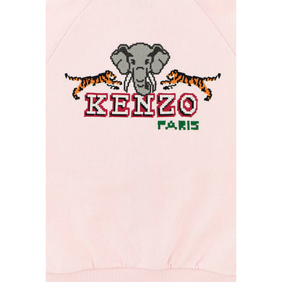 KENZO KIDS Logo Embroidery Hoodie