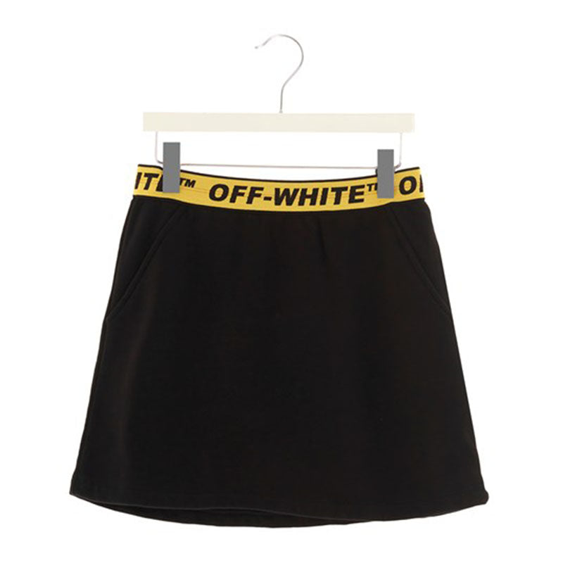 OFF-WHITE Logo Elastic Skirt